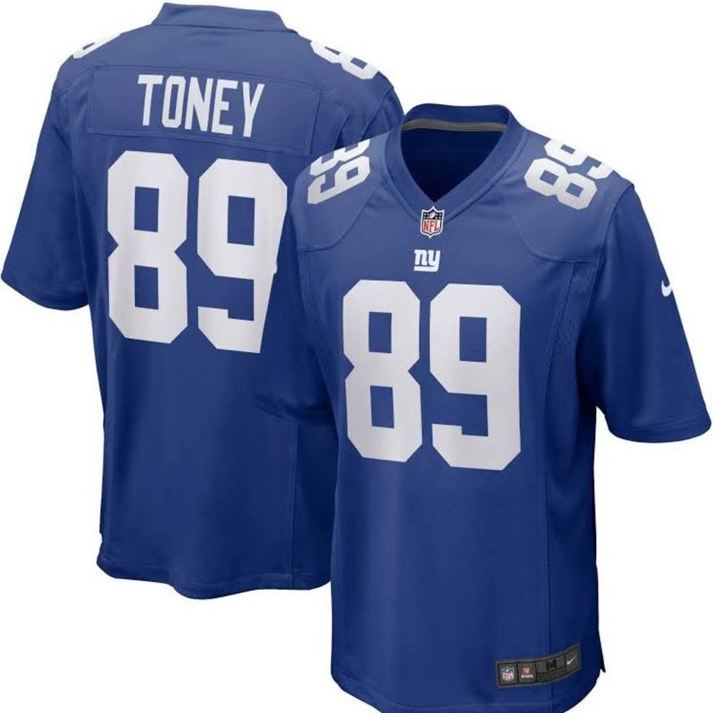 New York Giants Jersey Nike Authentic Jersey #89 Kadarius Toney NWT - Picture 1 of 3